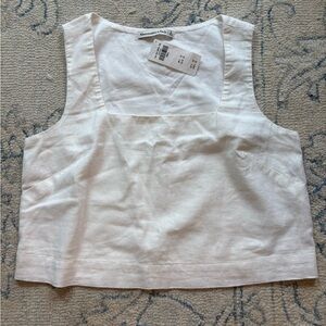 NWT Abercrombie & Fitch Cream Tank Top
